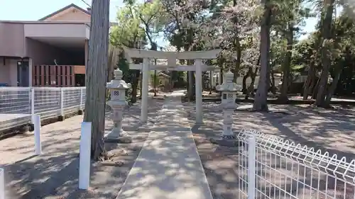 八幡神社（植田）の鳥居