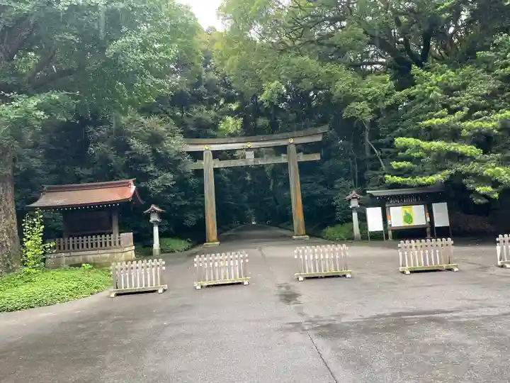 明治神宮の鳥居