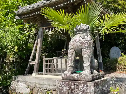 飯田八幡神社の狛犬