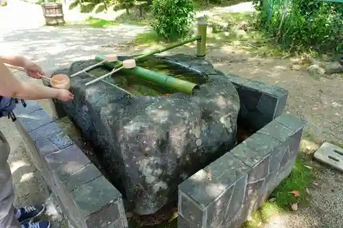 大直禰子神社の手水舎