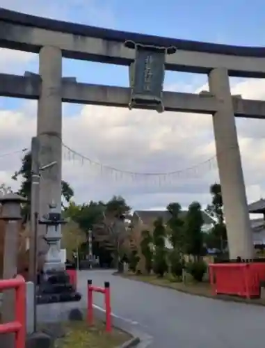 稗田野神社(薭田野神社)の鳥居