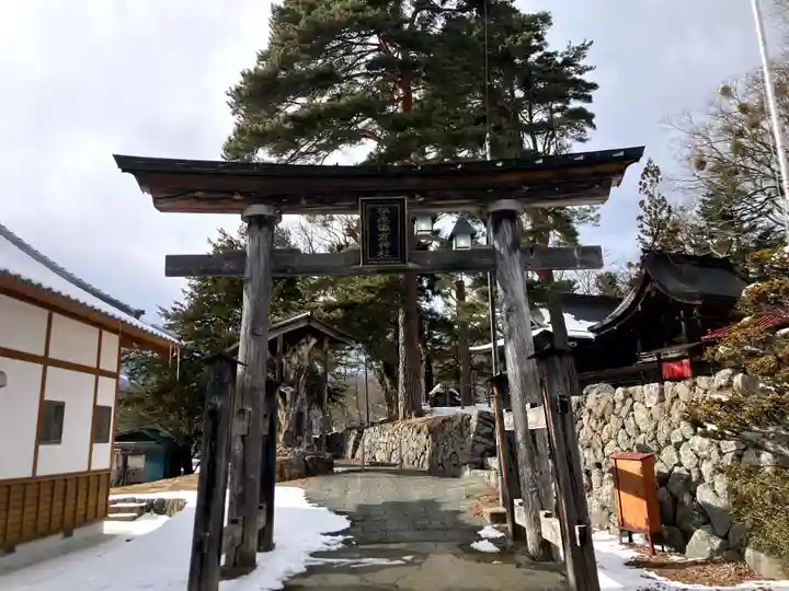 松原諏方神社(長野県)