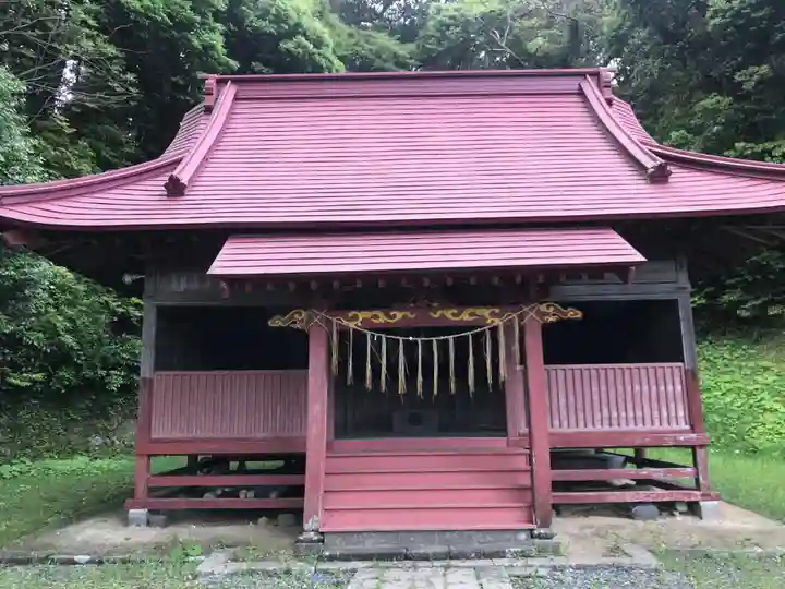谷上神社の本殿・本堂