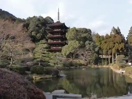 瑠璃光寺の庭園