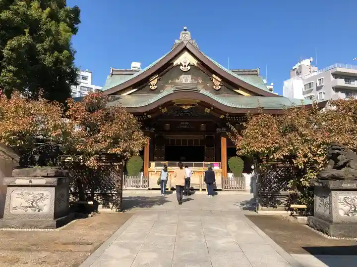 湯島天満宮の本殿・本堂