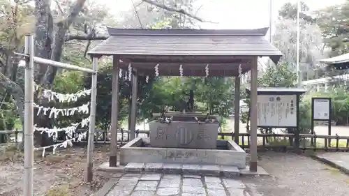 青葉神社の手水舎
