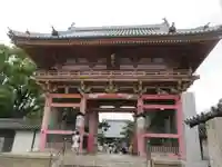 葛井寺の山門・神門