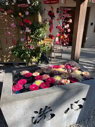 蛇窪神社の手水