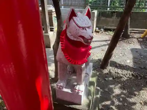 鐘塚稲荷神社の狛犬