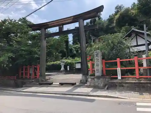 建勲神社の鳥居