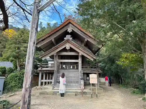 神魂伊能知奴志神社の本殿