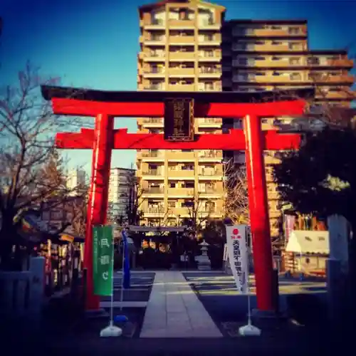 亀戸浅間神社の鳥居