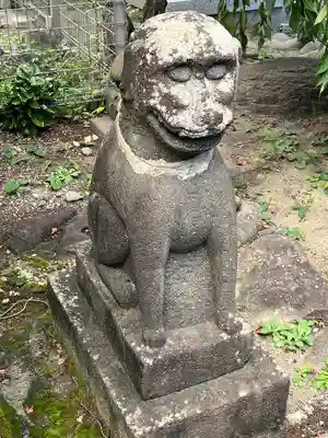 櫻岡大神宮の狛犬