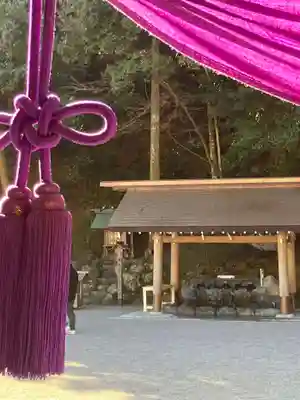 多度大社の手水舎