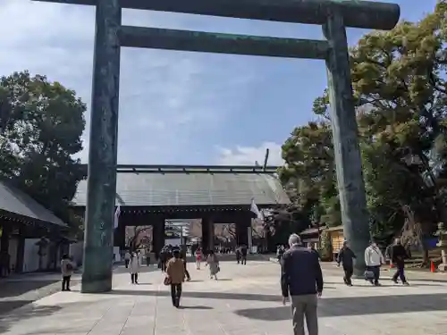 靖國神社の鳥居