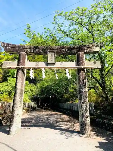 美奈宜神社の鳥居