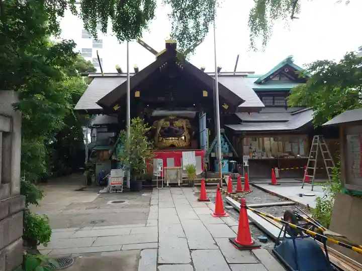波除神社(波除稲荷神社)の本殿・本堂
