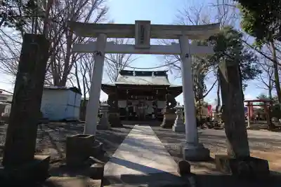 熊野福藏神社の鳥居