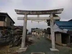 白山社の鳥居