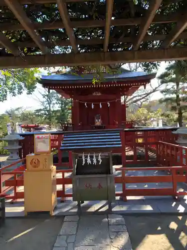 旗上弁財天社の本殿・本堂