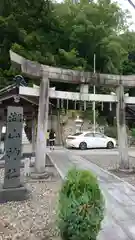 湖山神社の鳥居