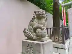 下神明天祖神社の狛犬