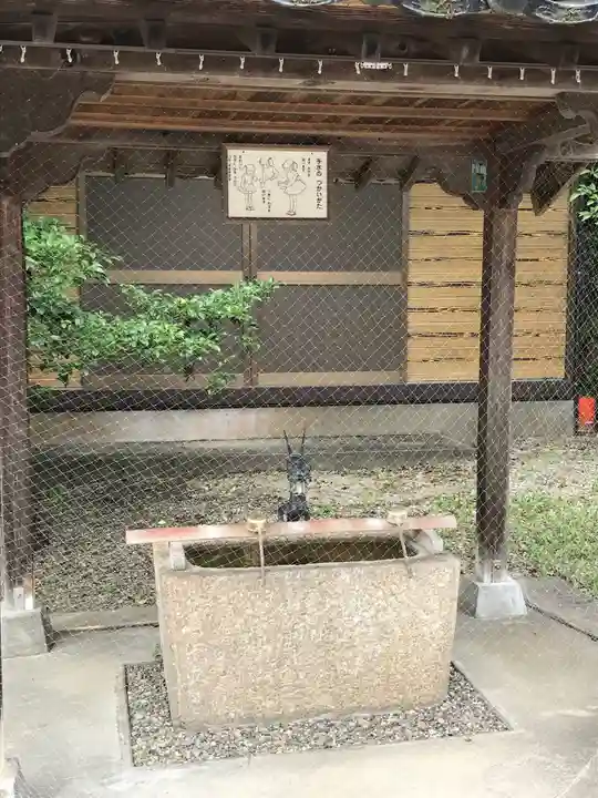 櫛代賀姫神社の手水舎