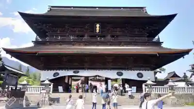 善光寺の山門・神門