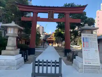 蒲田八幡神社の鳥居