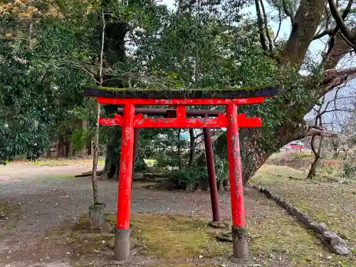 都萬神社の鳥居