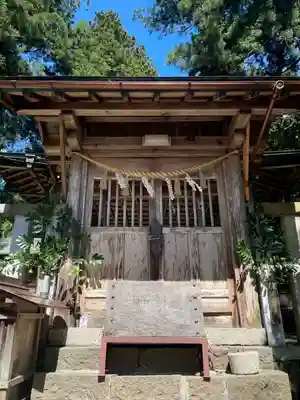 天鷹神社の本殿・本堂