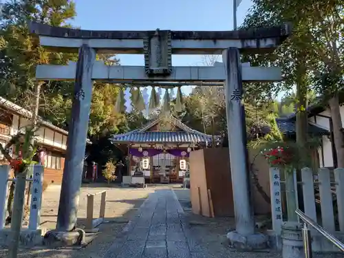 平井神社の鳥居