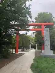 稲毛神社の鳥居