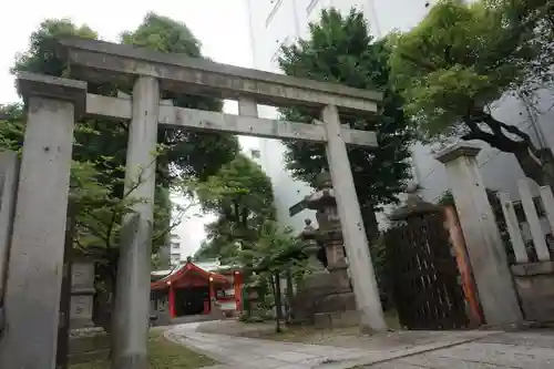 泥江縣神社の鳥居