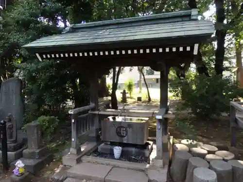 観音寺（世田谷山観音寺）の手水