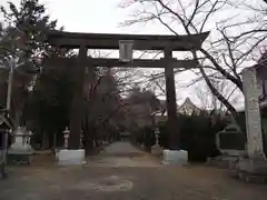 冨士御室浅間神社の鳥居