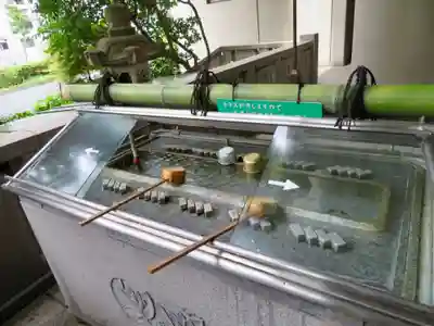 雉子神社の手水舎