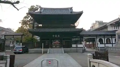 泉岳寺の山門・神門