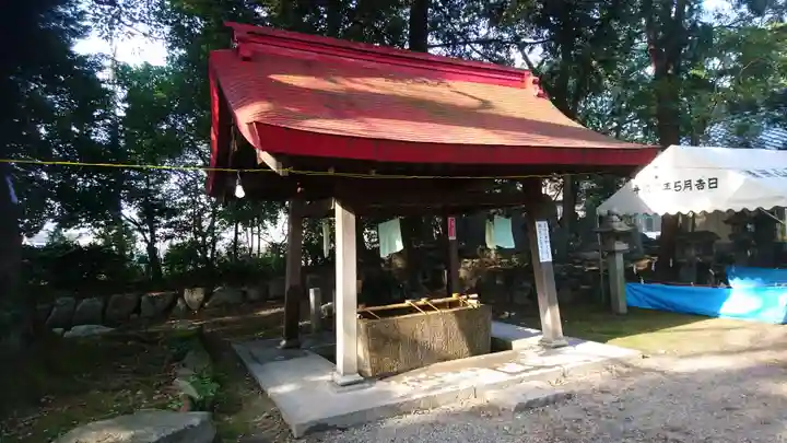 清洲山王宮 日吉神社の手水舎