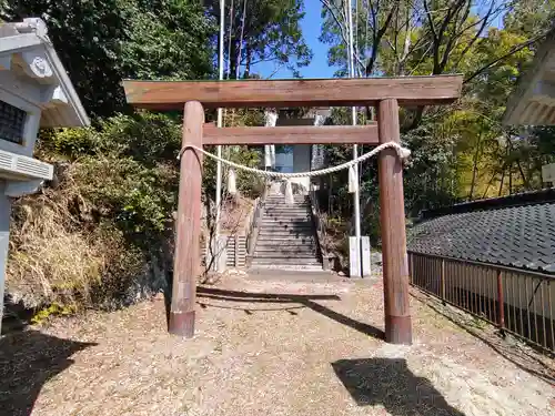 若宮精魂印之宮の鳥居