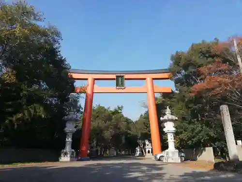 大麻比古神社の鳥居