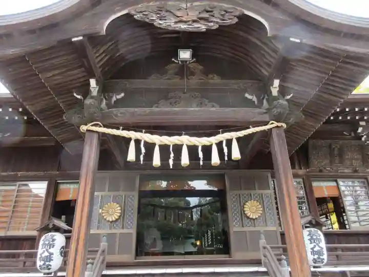 葛飾八幡宮の本殿・本堂