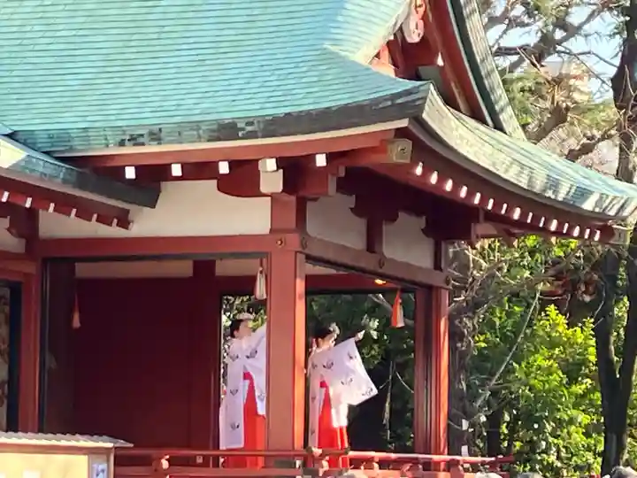 浅草神社の神楽