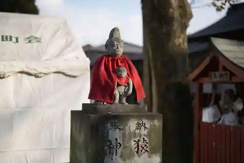 丸子山王日枝神社の狛犬