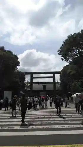 靖國神社の鳥居