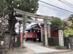 麻布氷川神社の鳥居