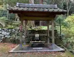 百済寺の手水