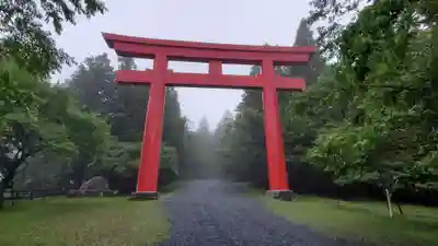 砥鹿神社（奥宮）の鳥居