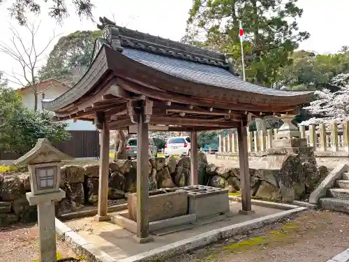 大嶋神社奥津嶋神社の手水舎