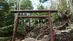 日光二荒山神社奥宮の鳥居